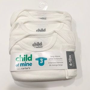 3 -Pack Long-Sleeve Bodysuits